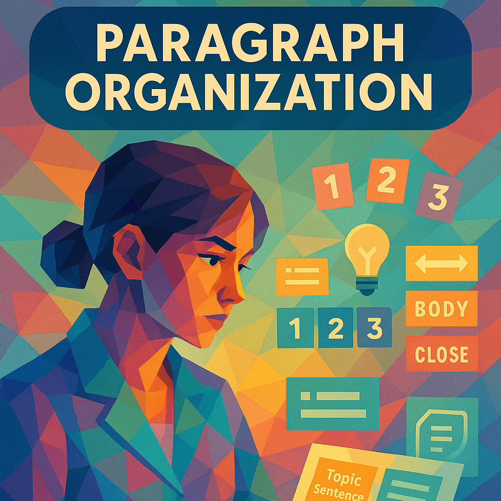 paragraph organization square