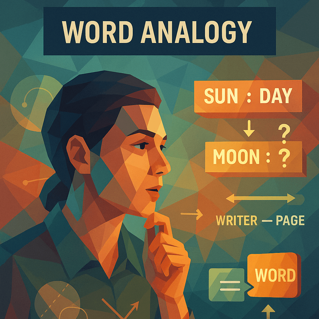 word analogy square